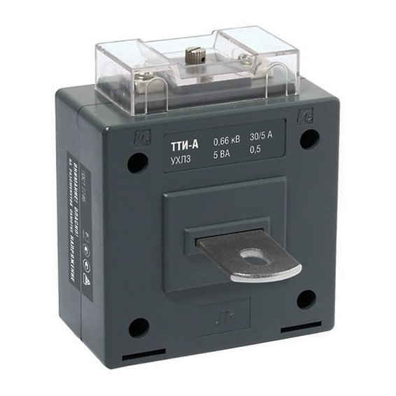Трансформатор тока IEK ТТИ-А 400/5А 5ВА, кл.т. 0,5S, ITT10-3-05-0400