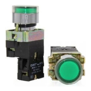 Кнопка управления NP2-EW3565 1НО+1НЗ желтая AC/DC230В(LED) IP40 (CHINT)