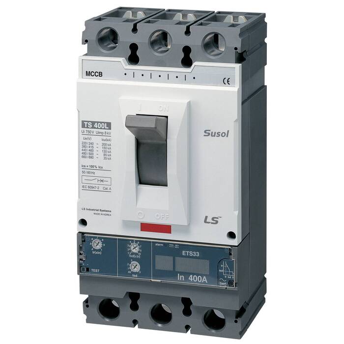 Силовой автомат LS Electric TS400 400А, ETS, 65кА, 3P, 400А, 0108005100