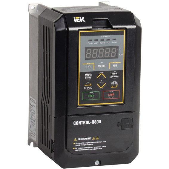 Преобразователь частоты CONTROL-H800 380В, 3Ф 0,75-1,5 kW IEK