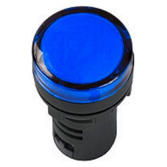Лампа AD22DS(LED)матрица d22мм синий 12В AC/DC  ИЭК