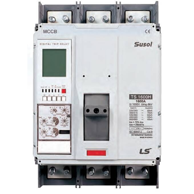 Силовой автомат LS Electric TS1000 1000А, AG6, 50кА, 3P, 1000А, 0171007100