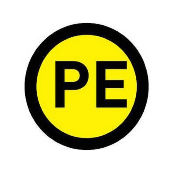 Наклейка PE (1шт) (d20мм) PROxima