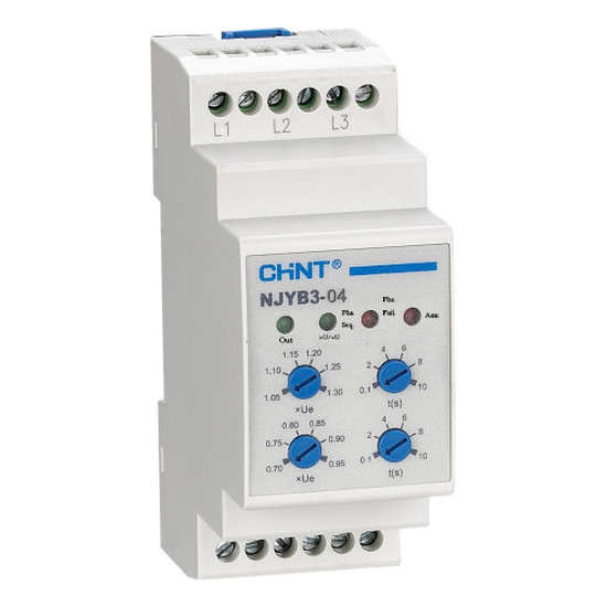 Реле контроля фаз NJYB3-15 AC220V (R)(CHINT)