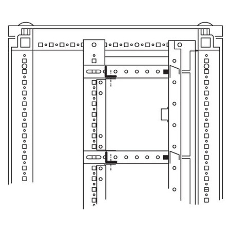 Объединительные панели для секций шкафов DAE/CQE, 600мм, 1 упаковка - 5шт.