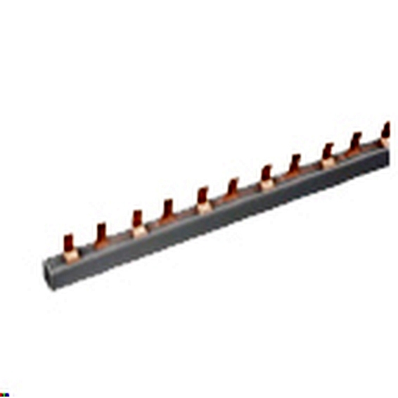 Шина соединительная типа PIN для 1-ф нагр. 100А 37x27мм EKF PROxima