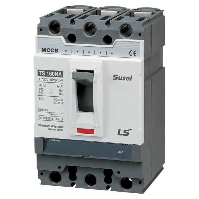 Силовой автомат LS Electric TS160 160А, DSU, 50кА, 3P, 160А, 0105028700