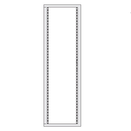 Задняя рама 33U для 19 оборудования в шкафы  1600 x 600мм (упак. 1шт)