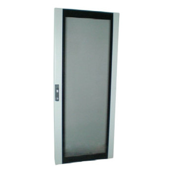 Дверь с ударопрочным стеклом для IT корпусов CQE 2000 x 800 RAL7035 (упак. 1шт)