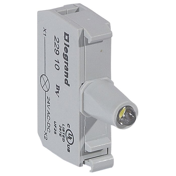Блок подсветки для индикаторных кнопок и диффузоров - Osmoz - для комплектации - под винт - 24В~/= -