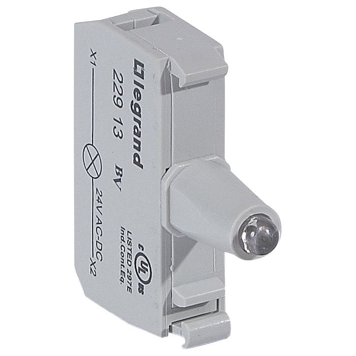 Блок подсветки для индикаторных кнопок и диффузоров - Osmoz - для комплектации - под винт - 24В~/= -