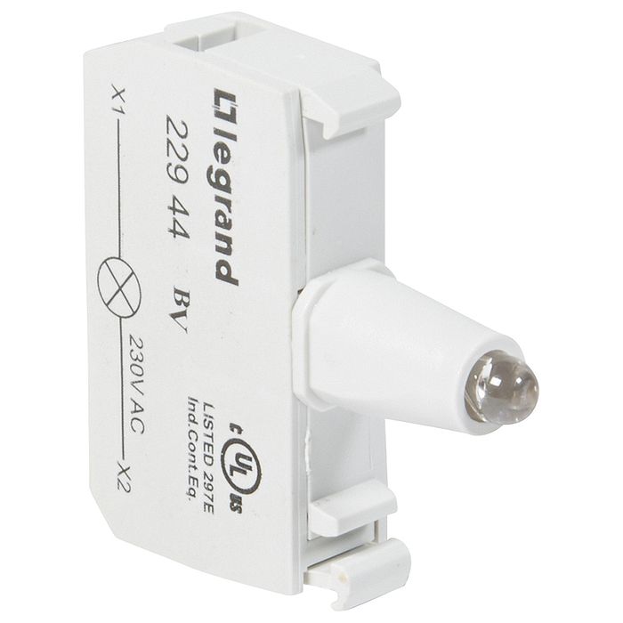 Блок подсветки для индикаторных кнопок и диффузоров - Osmoz - для комплектации - под винт - 230 В~ -