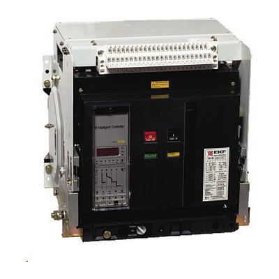 Силовой автомат EKF ВА-45, 80кА, 3P, 1250А, mccb45-2000-1250