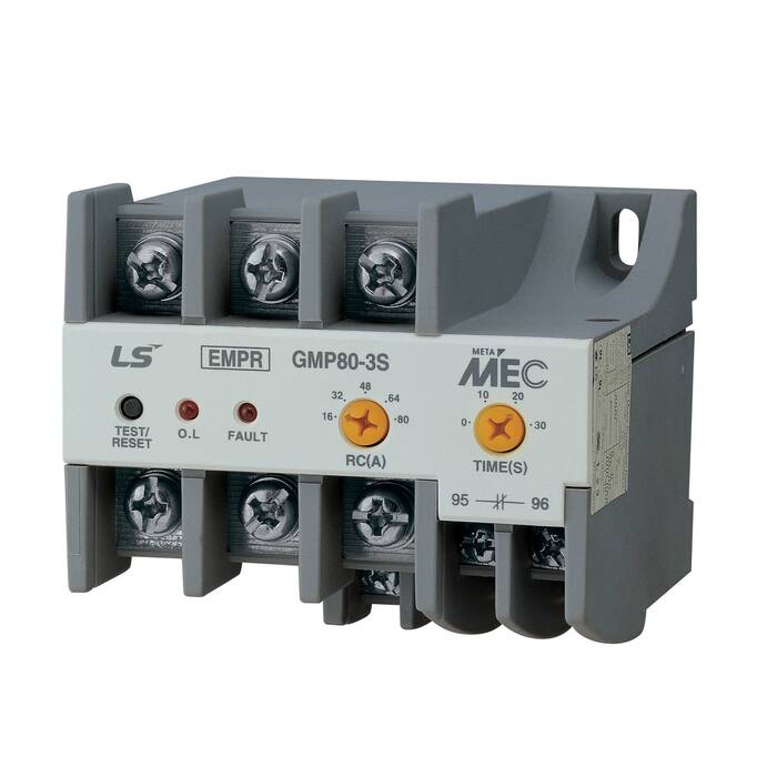 Реле перегрузки электронное LS Electric METASOL MC 80А, 5-30с, 3805000500
