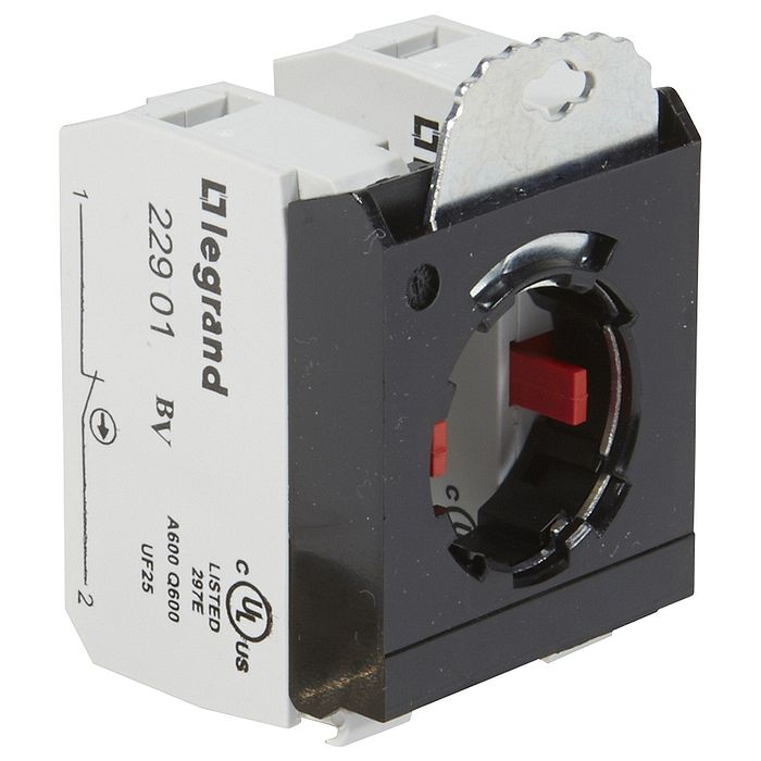 Комплектующий блок для кнопок - Osmoz - для комплектации - без подсветки - под винт - 2Н.З. + 3-пост