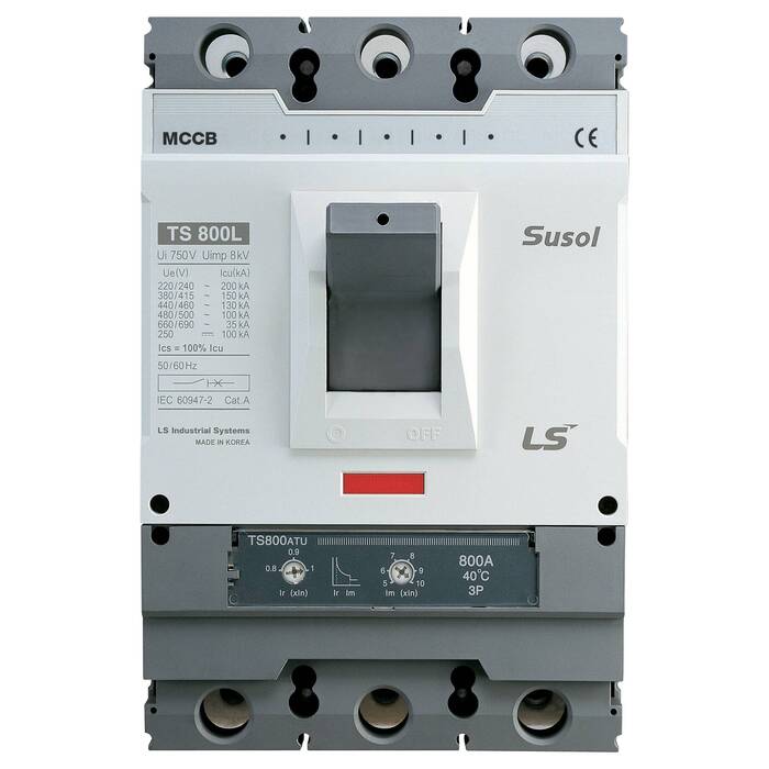 Силовой автомат LS Electric TS800 800А, ATU, 100кА, 4P, 800А, 112002900
