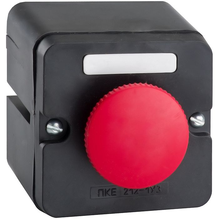 Пост кнопочный ПКЕ 222-1-У2-IP54-КЭАЗ (красный гриб)