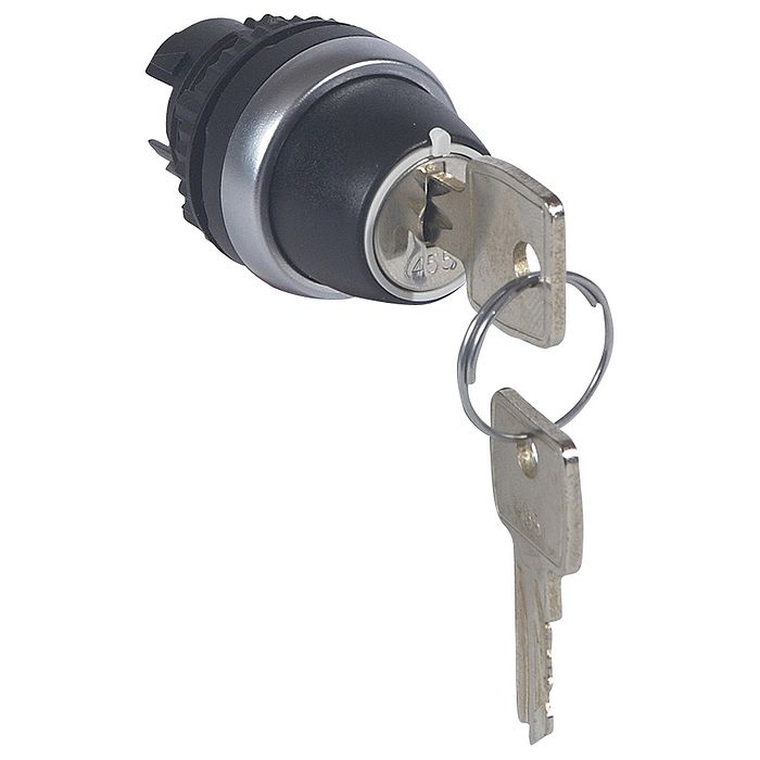 Переключатель с ключом № 455 - Osmoz - для комплектации - без подсветки - IP 66 - 2 положения с возв