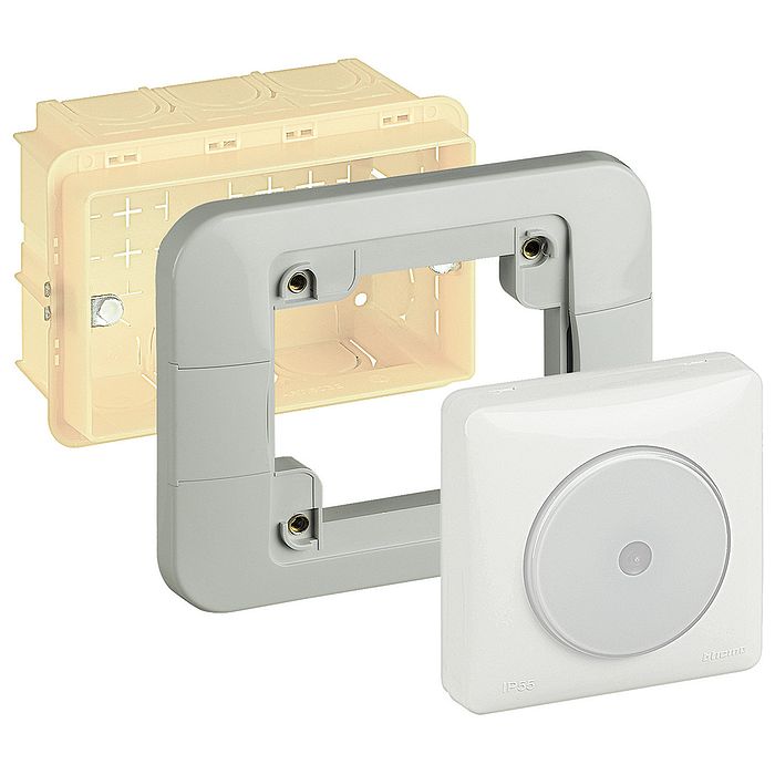 Переключатель с ключом № 455 - Osmoz - для комплектации - без подсветки - IP 66 - 2 положения с фикс