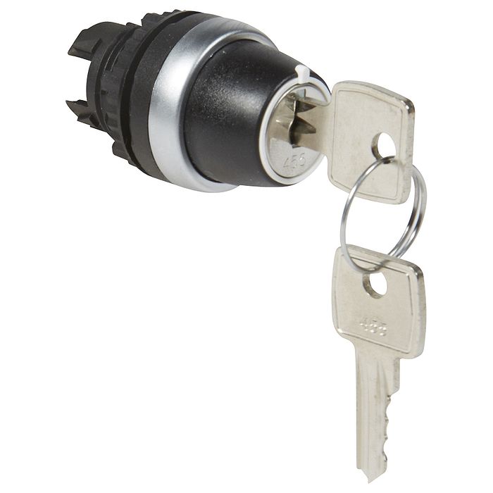 Переключатель с ключом № 455 - Osmoz - для комплектации - без подсветки - IP 66 - 3 положения с фикс