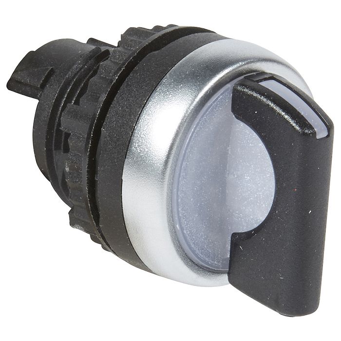 Переключатель - Osmoz - для комплектации - с подсветкой - 2 положения с фиксацией - 45° - чёрный