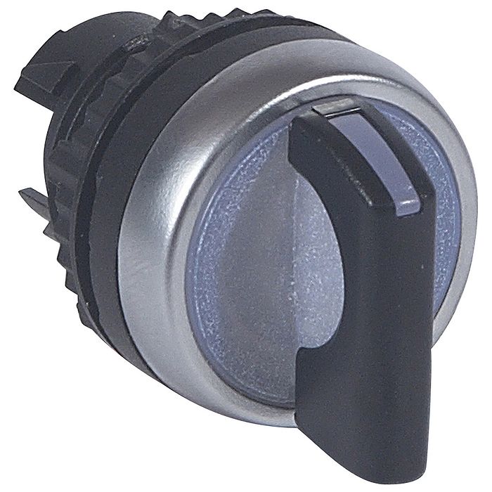 Переключатель - Osmoz - для комплектации - с подсветкой - 3 положения с фиксацией - 45° - чёрный