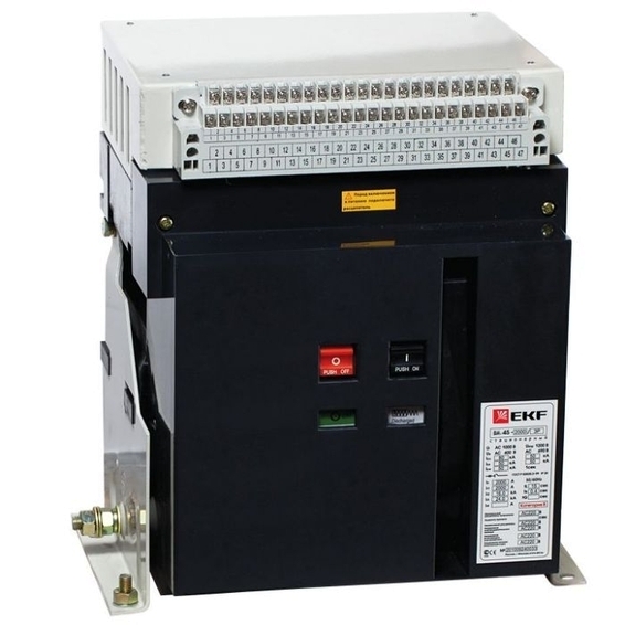 Выключатель-разъединитель EKF PROxima 1000А 3P, 100кА, электронный, стационарный, nt45-2000-1000