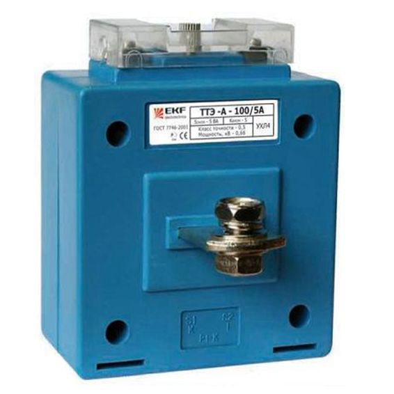 Трансформатор тока EKF PROxima 400/5А 5ВА, кл.т. 0,5, tc-60-400-c