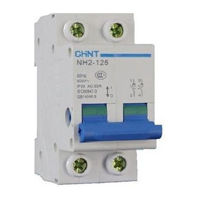 Выключатель нагрузки NH2-125 2P 63A (CHINT)