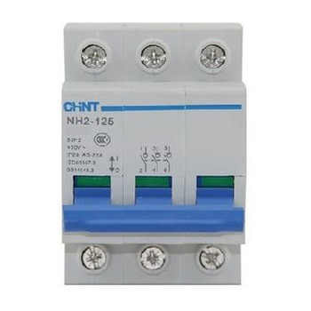 Выключатель нагрузки NH2-125 3P 63A (CHINT)