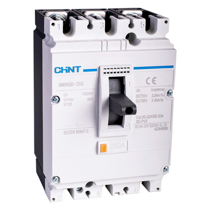 Выключатель-разъединитель пост. тока NM8NSD-250 DC 3P (R)(CHINT)