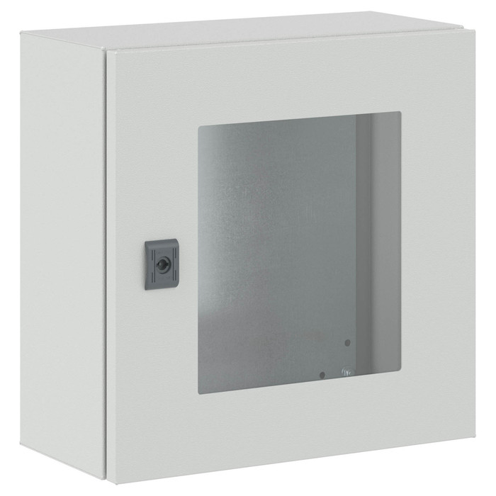 Навесной шкаф CE, с прозрачной дверью, 400 x 400 x 200мм (упак. 1шт)