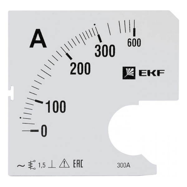 Шкала сменная для A961 300/5А-1,5 EKF PROxima