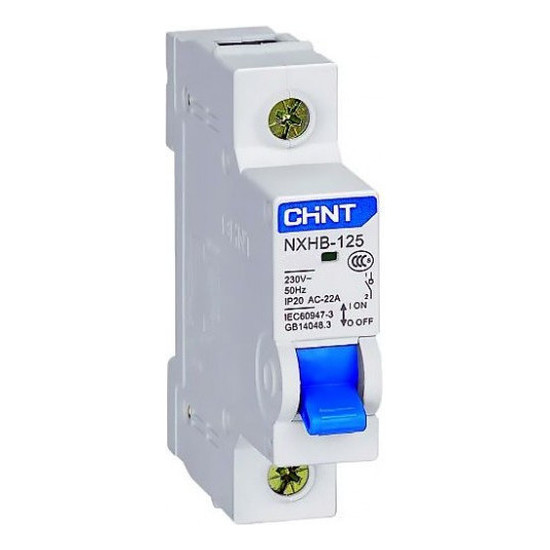 Выключатель нагрузки NXHB-125 1P 100A (R)(CHINT)