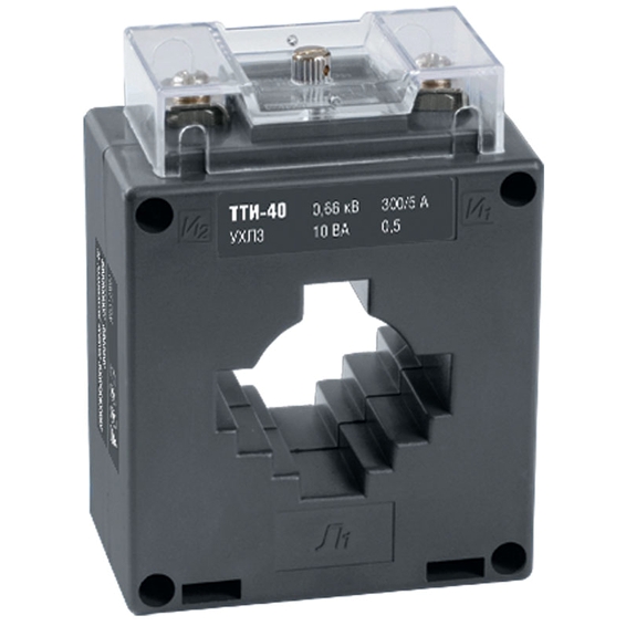 Трансформатор тока IEK ТТИ 300/5А 10ВА, кл.т. 0,5, ITT30-2-10-0300