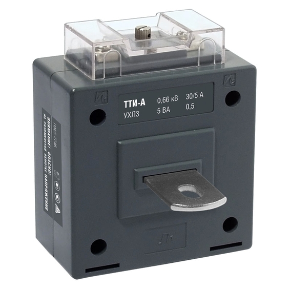 Трансформатор тока IEK ТТИ-А 1000/5А 10ВА, кл.т. 0,5, ITT10-2-10-1000