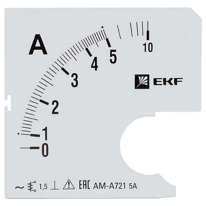 Шкала сменная для A721 5/5А-1,5 EKF PROxima