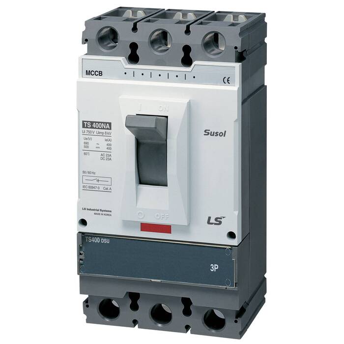 Силовой автомат LS Electric TS400 400А, FTU, 65кА, 4P, 400А, 109001400
