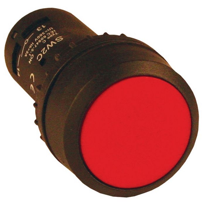 Кнопка SW2C-11 с фиксацией красная NO+NC EKF PROxima