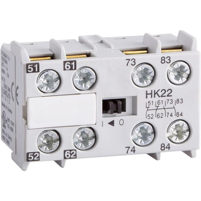 Блок контактов вспомогательный OptiStart HK04 Блок контактов вспомогательный OptiStart HK04