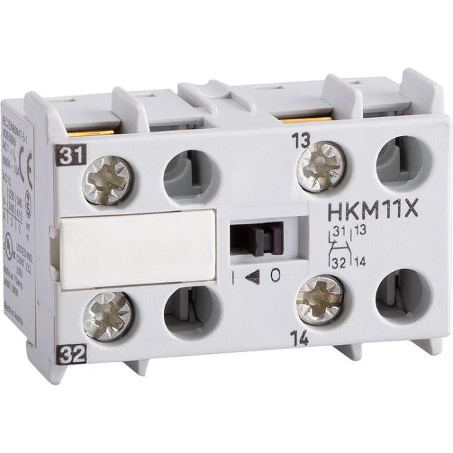 Блок контактов вспомогательный OptiStart HKM11 Блок контактов вспомогательный OptiStart HKM11