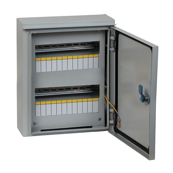 TITAN 3 Корпус метал. ЩРн-24 (410х330х120) IP54 IEK TITAN 3 Корпус метал. ЩРн-24 (410х330х120) IP54 IEK