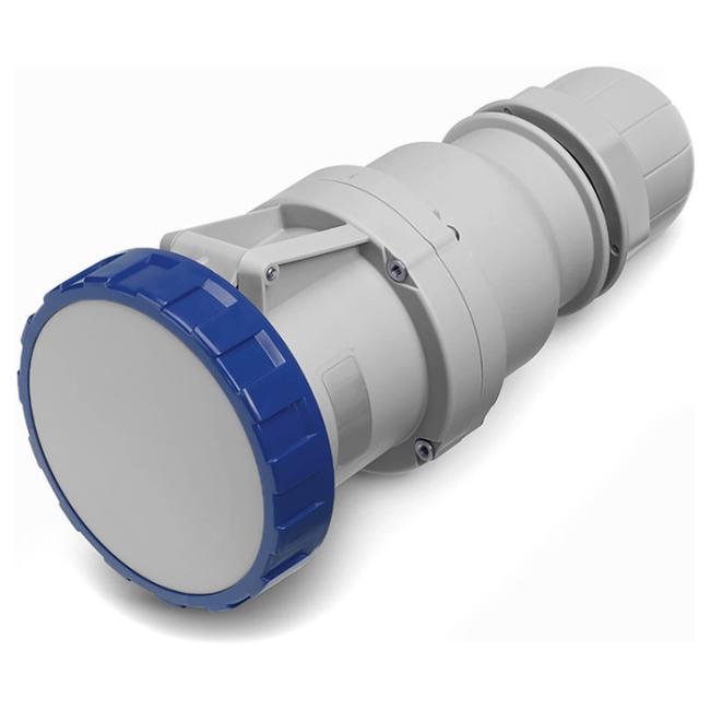 Розетка кабельная IP67 125A 2P+E 230V (упак. 1шт) Розетка кабельная IP67 125A 2P+E 230V (упак. 1шт)