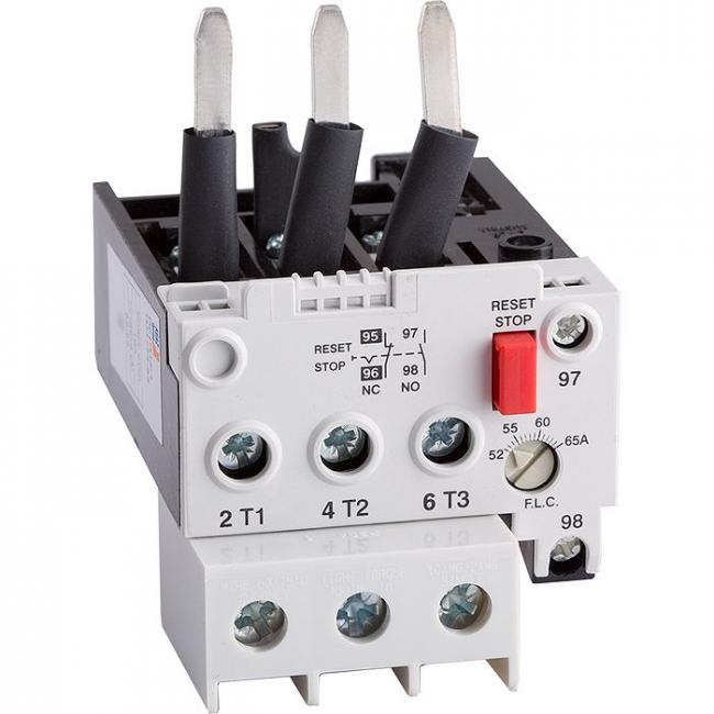 Реле перегрузки тепловое КЭАЗ OptiStart TU 52-65А, класс 10A, 117495 Реле перегрузки тепловое КЭАЗ OptiStart TU 52-65А, класс 10A, 117495