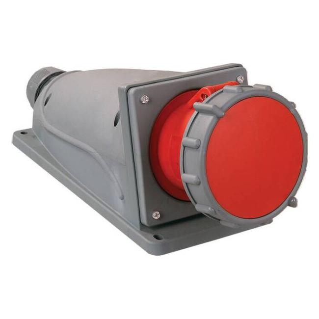 Розетка стационарная ССИ-134 63А-6ч/380-415В 3Р+РЕ IP67 MAGNUM ИЭК Розетка стационарная ССИ-134 63А-6ч/380-415В 3Р+РЕ IP67 MAGNUM ИЭК