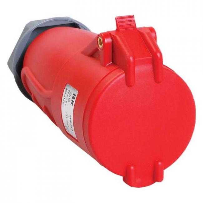 Розетка переносная ССИ-215 16А-6ч/200/346-240/415В 3Р+РЕ+N IP44 MAGNUM ИЭК Розетка переносная ССИ-215 16А-6ч/200/346-240/415В 3Р+РЕ+N IP44 MAGNUM ИЭК