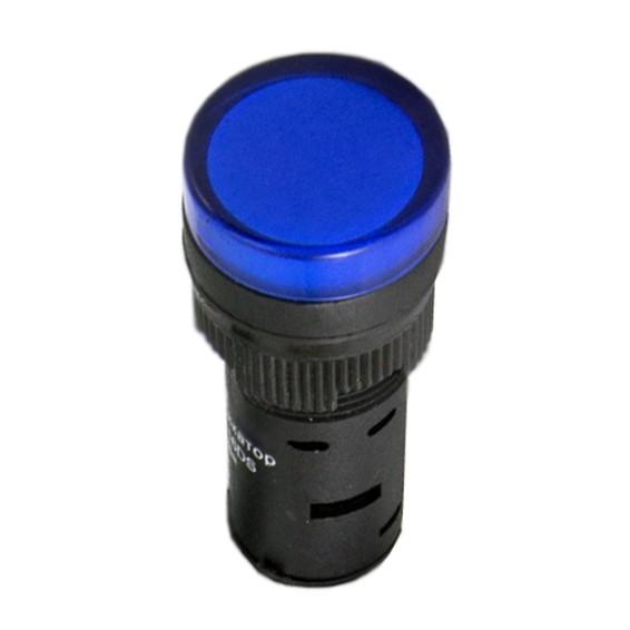 Лампа AD16DS(LED)матрица d16мм синий 110В AC/DC ИЭК Лампа AD16DS(LED)матрица d16мм синий 110В AC/DC ИЭК