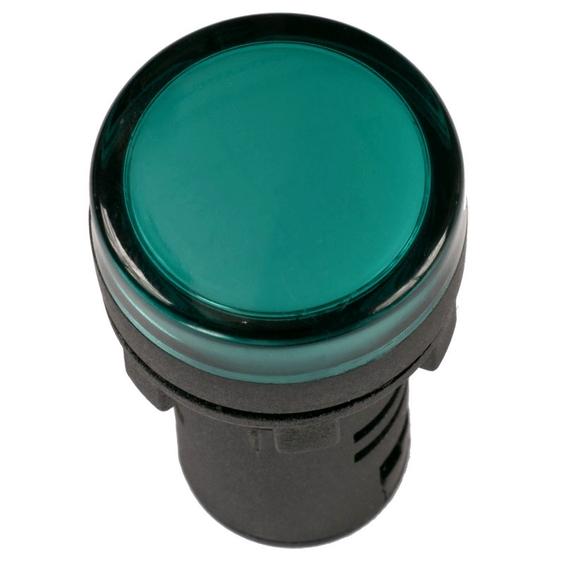 Лампа AD22DS(LED)матрица d22мм зеленый 24В AC/DC ИЭК Лампа AD22DS(LED)матрица d22мм зеленый 24В AC/DC ИЭК