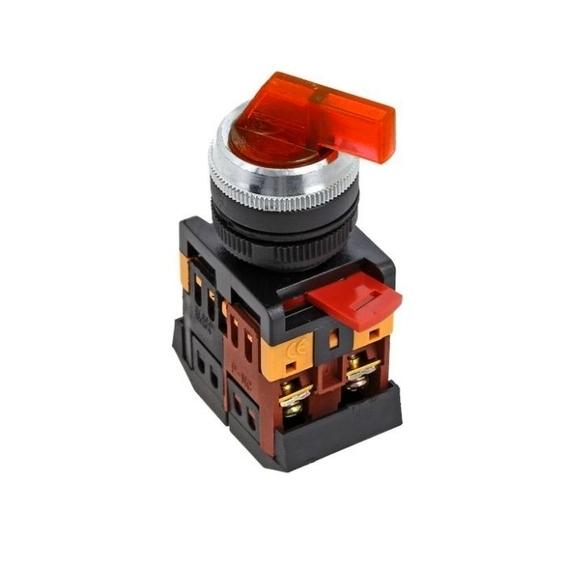 Переключатель ANLC-22 2P красный с подсветкой 380В NO+NC EKF PROxima Переключатель ANLC-22 2P красный с подсветкой 380В NO+NC EKF PROxima