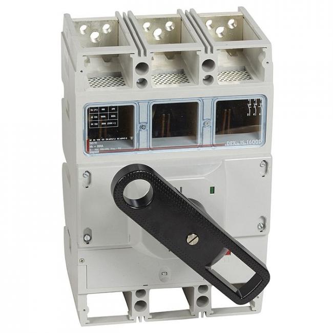 Выключатель-разъединитель DPX-IS 1600 - с дистанционным отключением - 800 A - 3П - стандартная рукоя